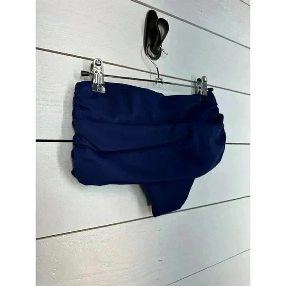 NWT • SKIMS SWIM • XXS • Sculpting Slim Fold Over Bikini Bottom • Midnight Blue - Picture 3 of 13